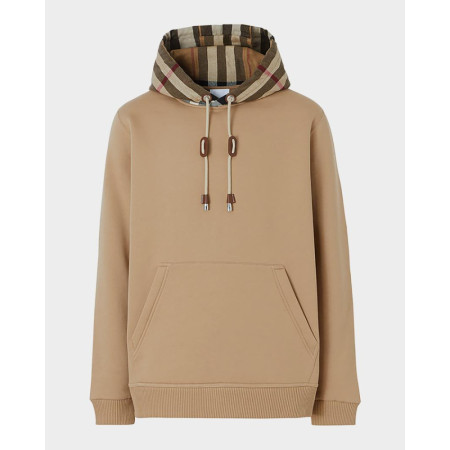 HANORAC CU GLUGA BURBERRY BEJ